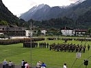 Die Hohen Tauern als eindrucksvolle Kulisse für die Angelobung in Kaprun