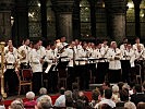 Viel Applaus für das Symphonische Blasorchester der Gardemusik.