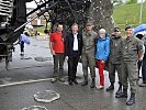 Gruppenbild mit Landesrat Erich Schwärzler und Bürgermeister Angelika Schwarz.