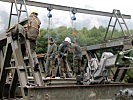 Danach folgte die Brücke in Bramberg.