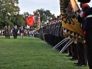 Auch die Abordnungen der Feuerwehr und der Traditionsverbände durften nicht fehlen.