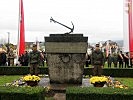 Im Lehener Park steht das Denkmal für die Salzburger Pioniere.