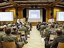 An beiden Tagen ein gefüllter Vortragssaal in der Stadthalle Fürstenfeld.