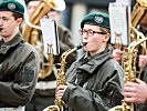 Die Militärmusik bietet jungen Musikerinnen und Musikern viele Chancen.