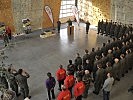 Siegerehrung in der Kletterhalle Dornbirn.
