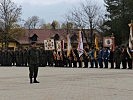 Oberstleutnant Pedretscher war Kommandant der ausgrückten Truppe und übernimmt vorübergehend das Bataillon.