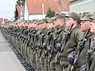 700 Soldaten sind zur feierlichen Angelobung angetreten.