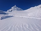 Die meisten Berghütten sind im Winter geschlossen.
