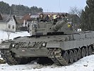 Unterstützt werden die Infanteristen unter anderem von "Leopard"-Kampfpanzern.