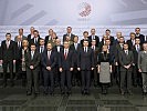 Die EU-Verteidigungsminister bei ihrem Treffen in Riga.