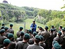 Der berüchtigte Steinbruch im Wiener Graben.