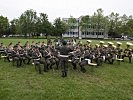 Das Platzkonzert der Militärmusik beendete den "Tag der offenen Tür".