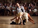 Sensations-WM-Gold im Showdance Latin: Heeressportler Vadim Garbuzov und Kathrin Menzinger.