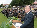 Landeshauptmann Nissl bei seiner Ansprache.