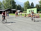 "Schlag den Markus" beim Radfahren...