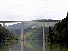 Die über 50 Jahre alte Jauntalbrücke.