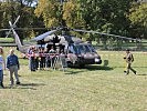 Ein "Black Hawk" stand für die vielen Besucher bereit.