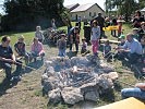 Der Truppenübungsplatz Bruckneudorf organiserte eine Kinderstation "Leben im Felde".