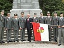 Bereit für den Dienst um die Republik Österreich: Die Offiziere die in das Bundesland Salzburg ausmustern.