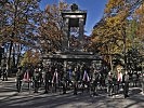 Das Kriegerdenkmal am Kommunalfriedhof.