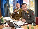 Der Leiter der Direktion für Sicherheitspolitik, Brigadier Frank, informierte über die Vorhaben des kommenden Jahres.