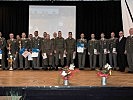 Die Preisträger der 3. Panzergrenadierbrigade.