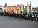 Fahnen des Österreichischen Kameradschaftsbundes waren zahlreich vertreten.