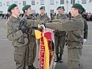 Der Höhepunkt der Angelobung: das Gelöbnis auf die Republik Österreich.