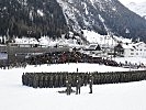 Das WM-Stadion bot eine tolle Kulisse für die Angelobung.