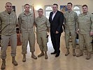 Verteidigungsminister Doskozil verabschiedete Offiziere der EU-Mission EUNAVFOR MED SOPHIA.