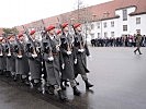 Die Repräsentationsaufgaben der Garde wurden eindrucksvoll dargestellt.