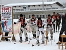 Die Gästemannschaft aus Deutschland beim Start.