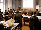Fortbildungsseminar für Informationsoffiziere beim Militärkommando Wien.