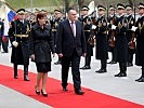 Minister Hans Peter Doskzil wurde in Ljubljana von seiner Amtskollegin Andreja Katic empfangen.