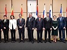 Minister Doskozil mit den Amtskollegen aus Südosteuropa.