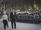 Doskozil beim Empfang in Berlin.