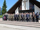 Zahlreiche Fest- und Ehrengäste nahmen an der feierlichen Kommandoübergabe teil.