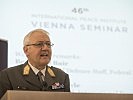 Generalleutnant Bair: "Alle Akteure sollten auf die Zukunft vorbereitet sein. Dies betrifft auch die militärische Komponente."