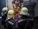 Soldaten der AFDRU-Hilfseinheit bei einer Rette- und Bergeübung (Bild: Archiv).