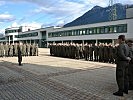 Die Soldaten des Jägerbataillons Vorarlberg.