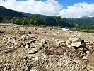 Geröll- und Schlammlawinen brachen mit den Wassermassen über Afritz herein.