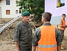 "Wir sind motiviert", so die Soldaten zu Generalleutnant Reißner...