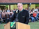 Bürgermeister Robert Hammer freute sich, dass die Angelobung in seiner Gemeinde stattfand.