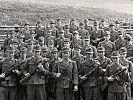 Gruppenbild der Soldaten des Einrückungstermines 1956.