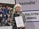 "profil"-Kolumnistin Elfriede Hammerl wurde für ihr Lebenswerk geehrt.