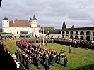 Das Renaissanceschloss Rosenburg: ein ansprechendes Ambiente für die feierliche Angelobung.