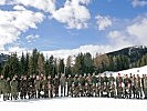 Gruppenbild mit Teilnehmern verschiedener Nationen.