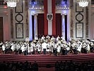 Begeisterte das Publikum: Die Gardemusik in der Wiener Hofburg.