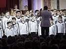 Die Wiener Sängerknaben beim Frühlingskonzert der Gardemusik.