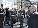 Pühringer mit der Militärmusik Oberösterreich.